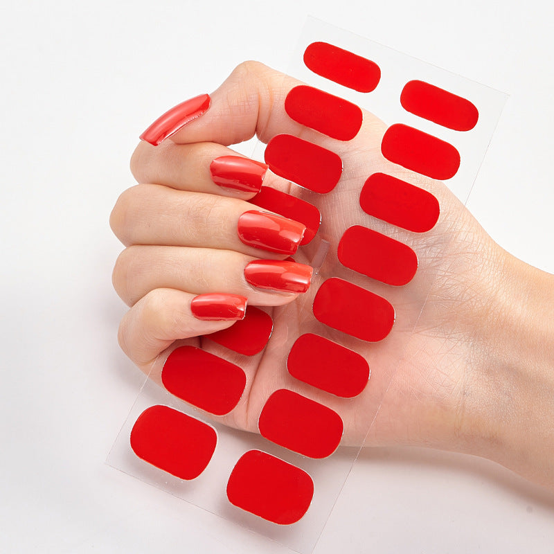 Nail Sticker Letter Color Nail Art Sticker Full Sticker 1613292173156
