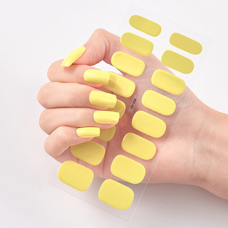 Nail Sticker Letter Color Nail Art Sticker Full Sticker 1613292173162