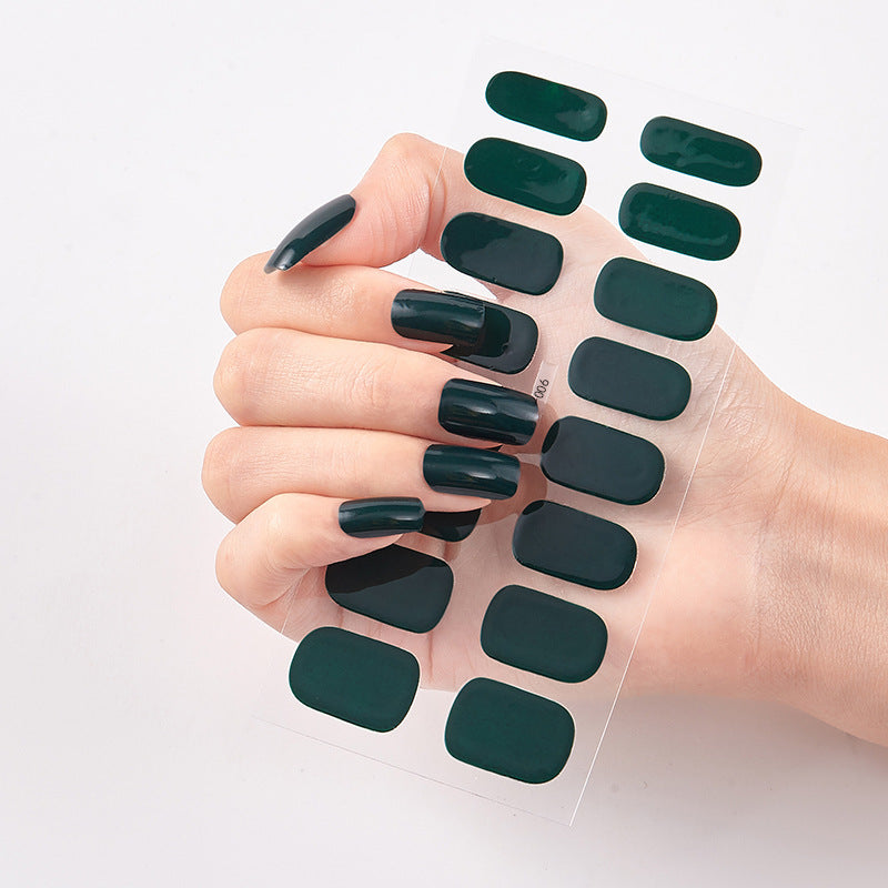 Nail Sticker Letter Color Nail Art Sticker Full Sticker 1613292173415