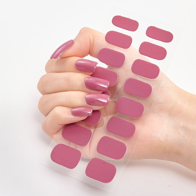 Nail Sticker Letter Color Nail Art Sticker Full Sticker 1613292173422