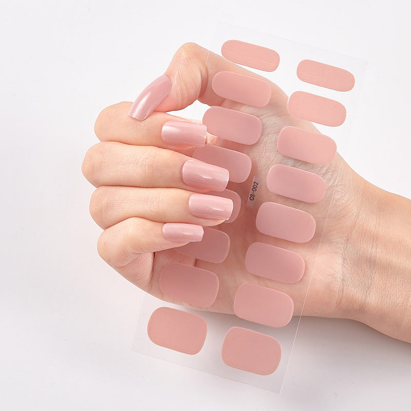 Nail Sticker Letter Color Nail Art Sticker Full Sticker 1613292173427