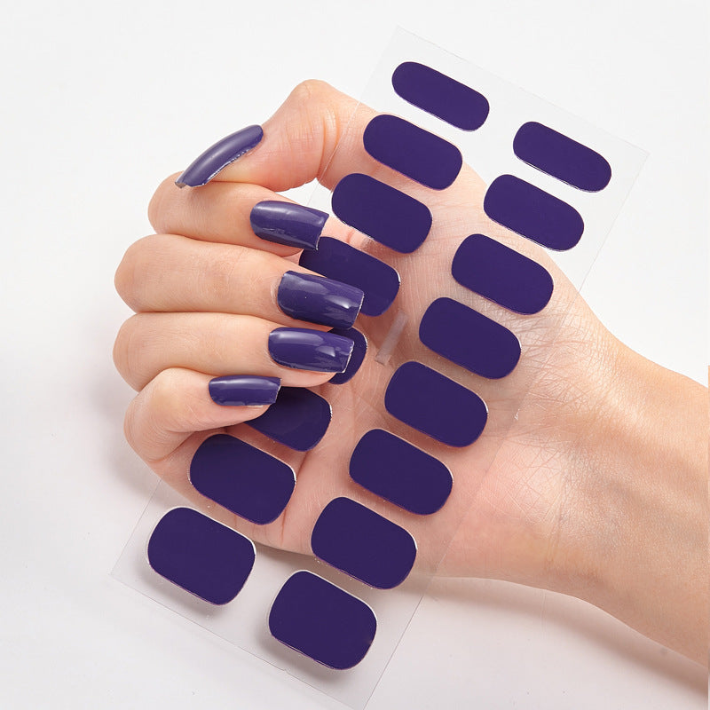 Nail Sticker Letter Color Nail Art Sticker Full Sticker 1613292173428