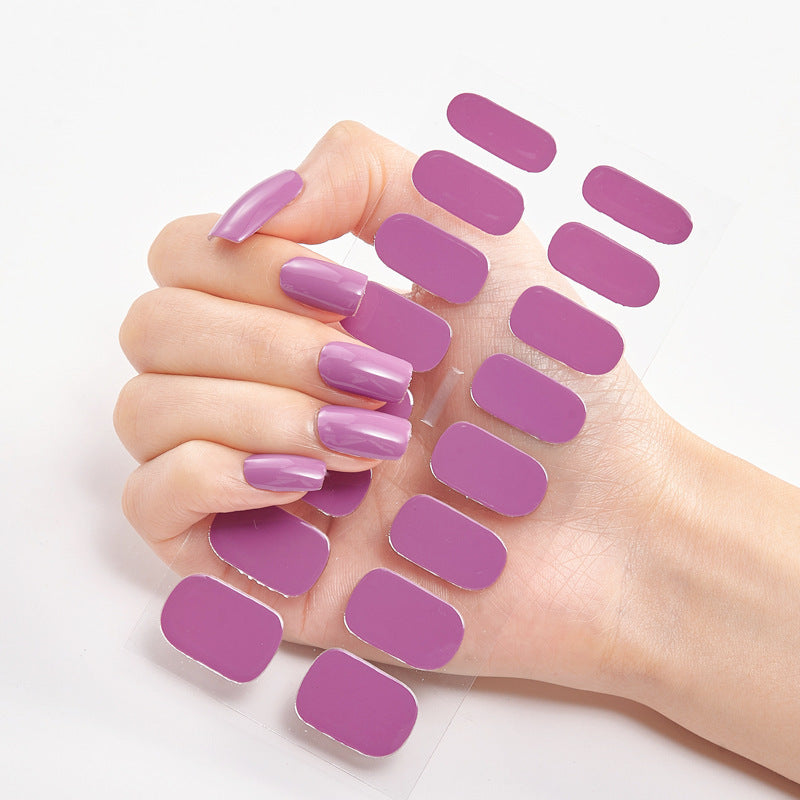 Nail Sticker Letter Color Nail Art Sticker Full Sticker 1613292173685