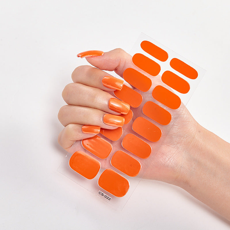 Nail Sticker Letter Color Nail Art Sticker Full Sticker 1613292174294