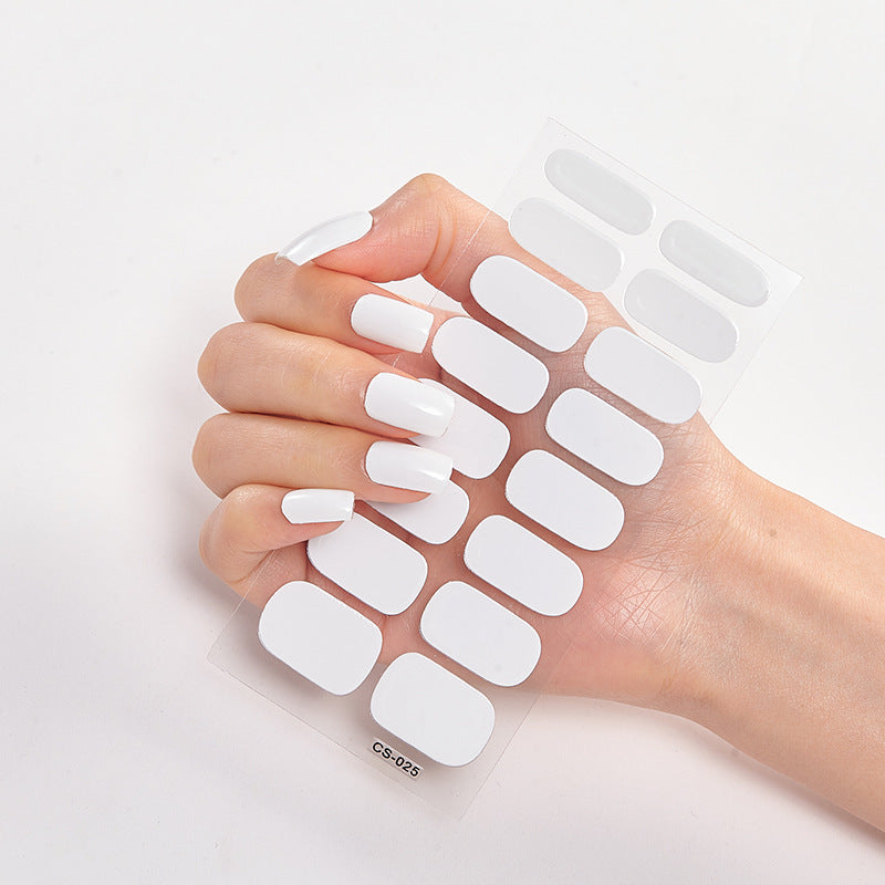 Nail Sticker Letter Color Nail Art Sticker Full Sticker 1613292174297