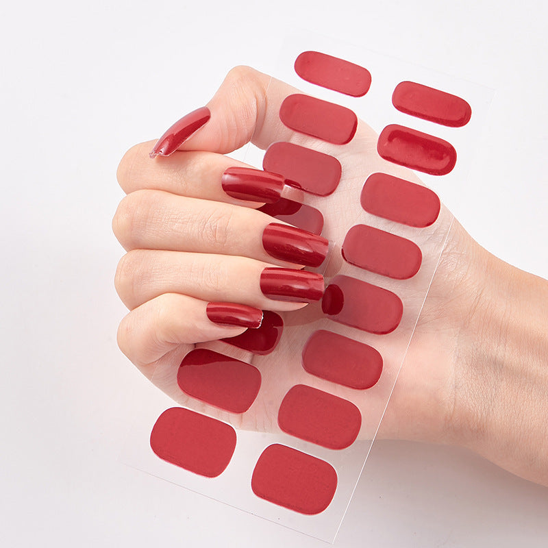 Nail Sticker Letter Color Nail Art Sticker Full Sticker 1613292287146