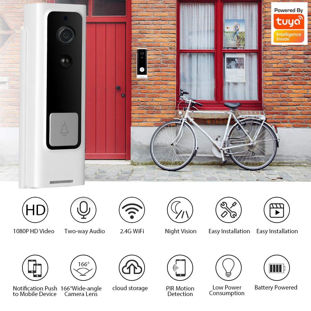 Intelligent 1080P Network Wireless Video Intercom Camera 1613615376950