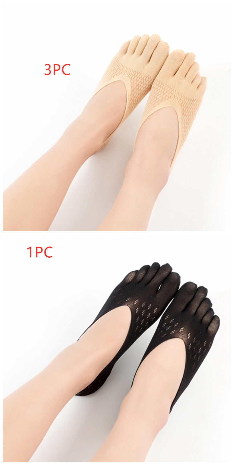 Women's 5 Toe Socks 1613625892315