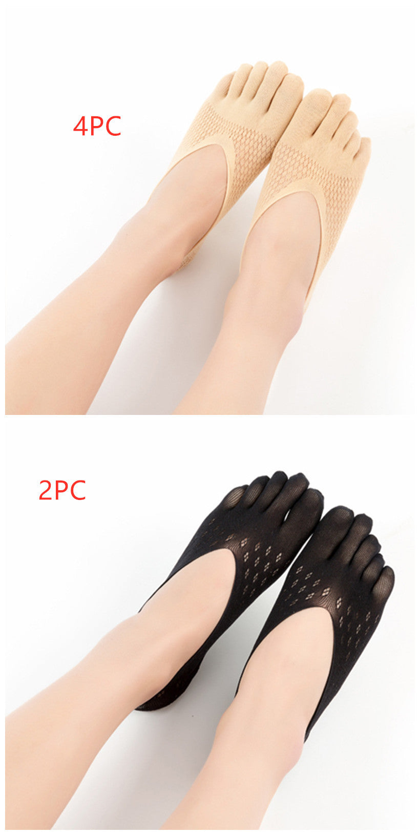 Women's 5 Toe Socks 1613627204357