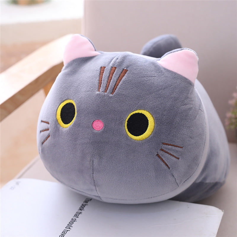 Large Size Cartoon Cat Plush Toys Stuffed Cloth Doll Long Animal Pillow Cushion 1613635719299