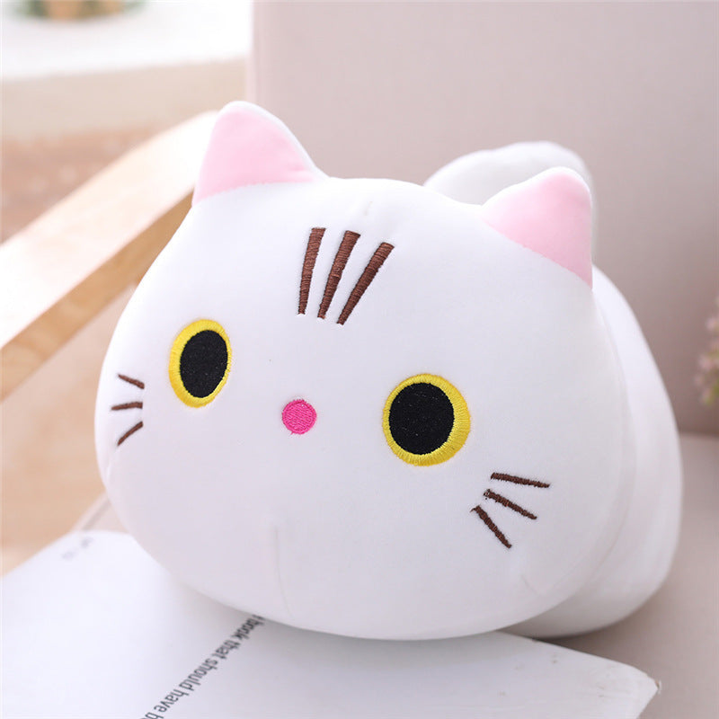Large Size Cartoon Cat Plush Toys Stuffed Cloth Doll Long Animal Pillow Cushion 1613635719304