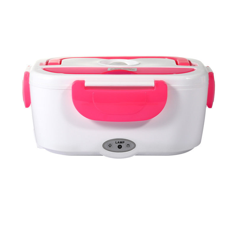 Kitchen Electric Heated Lunch Box Stainless Steel School Car Picnic Food Heating Heater Food Warmer Container 1613729135087