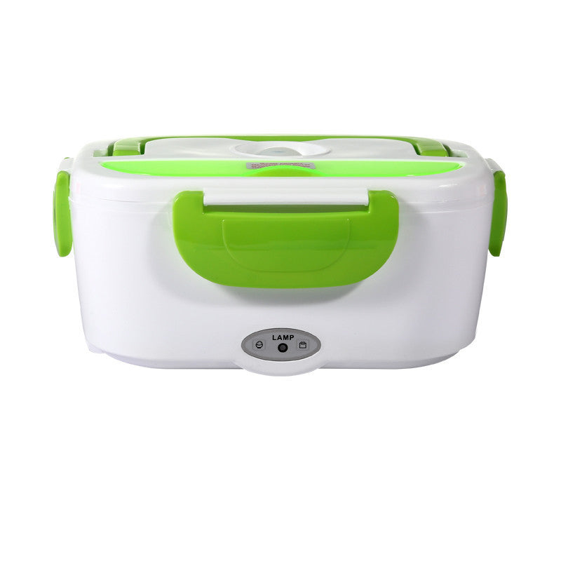 Kitchen Electric Heated Lunch Box Stainless Steel School Car Picnic Food Heating Heater Food Warmer Container 1613729135094