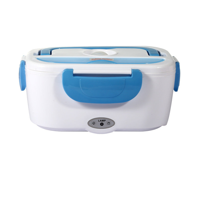 Kitchen Electric Heated Lunch Box Stainless Steel School Car Picnic Food Heating Heater Food Warmer Container 1613729135100