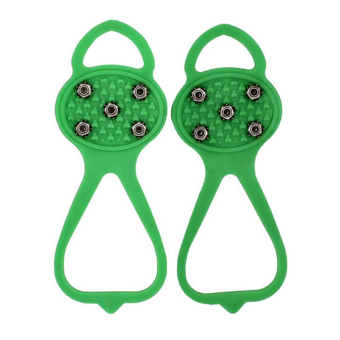 Unisex Men 5 Teeth Ice Gripper For Shoes Crampons Ice Gripper Spike Grips Cleats For Snow Studs Non-Slip Climbing Hiking Cove