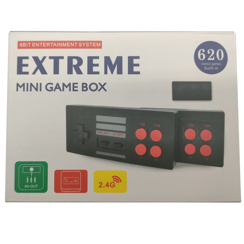 8-bit Mini FC620AV Game Wireless 2.4G Gamepad - HD Wireless Product #5
