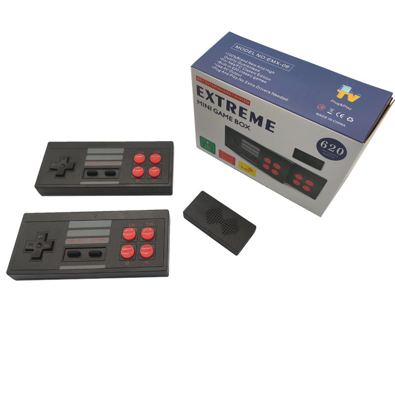 8-bit Mini FC620AV Game Wireless 2.4G Gamepad - HD Wireless Product #3