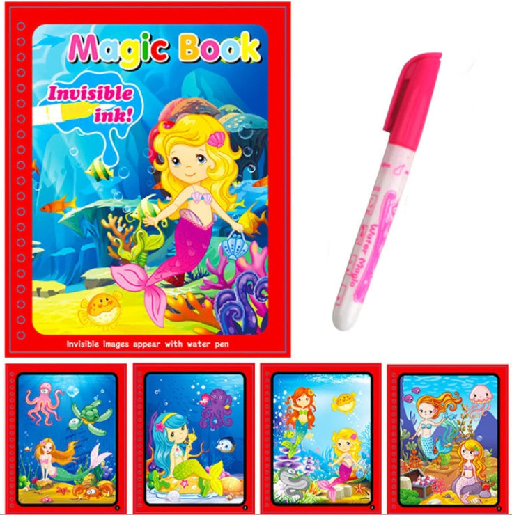 Children's Creative Magic Water Painting Book 1614748433776
