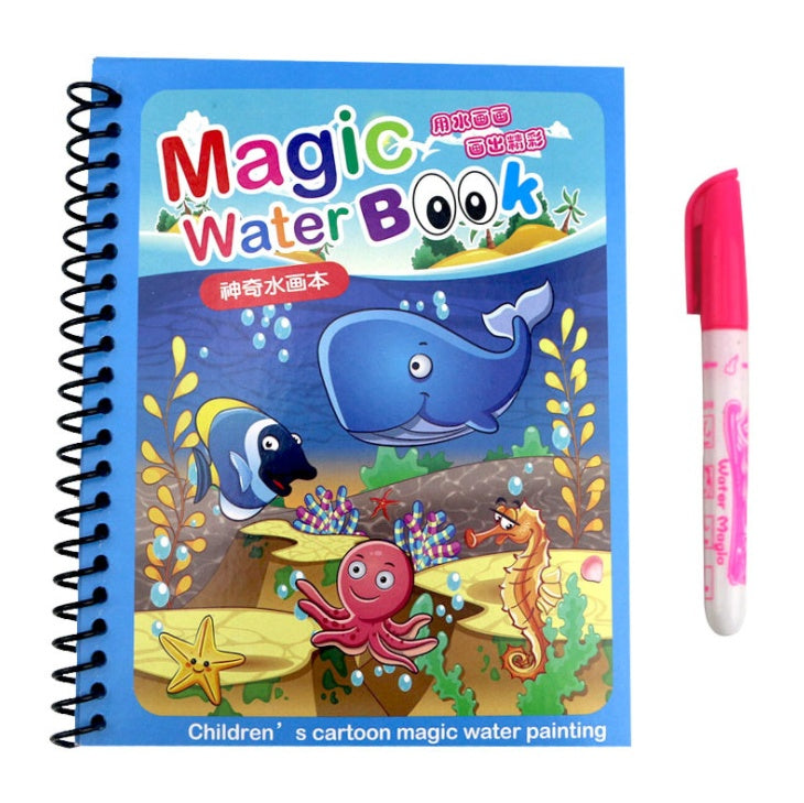 Children's Creative Magic Water Painting Book 1614748433806