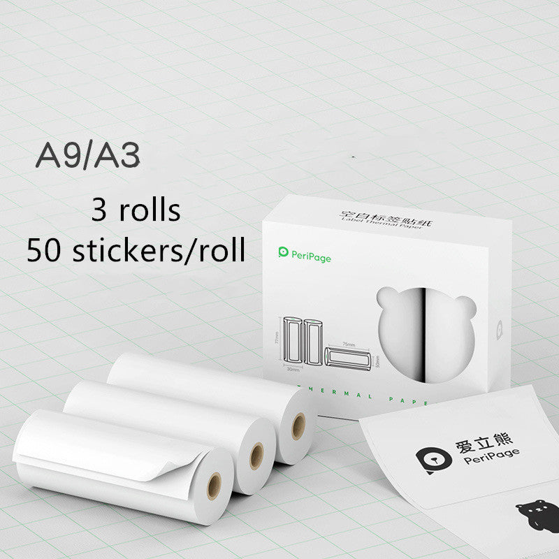 Mini Bliuetooth Wireless Thermal Printer Paper Sticker Label Printer - 图片 23