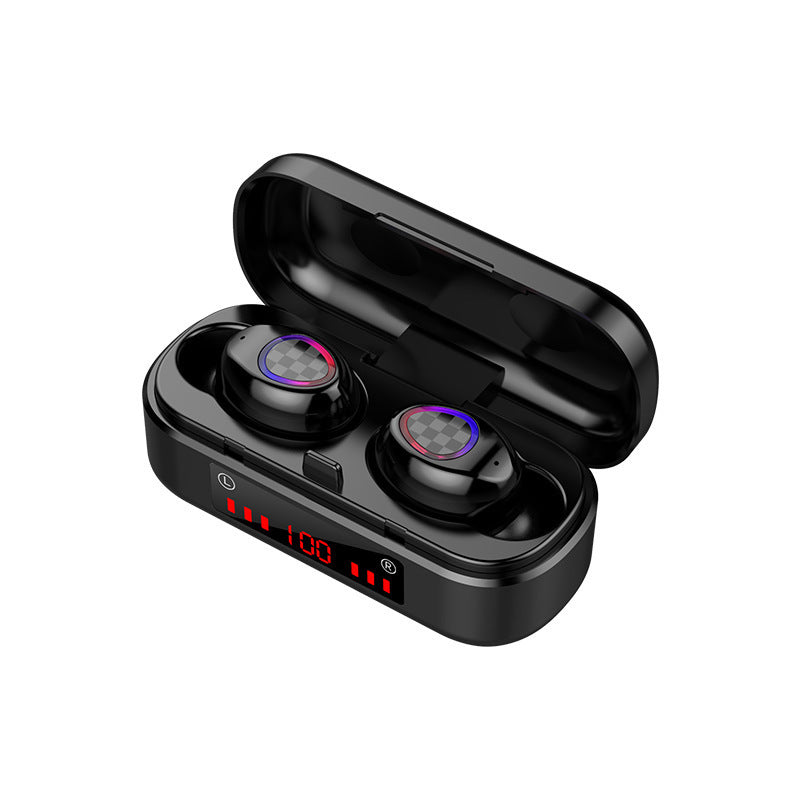 Wireless Bluetooth Headset Binaural Mini Mini In-Earbud Style 1615087042387