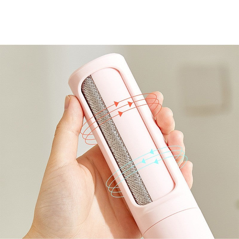 2-1 Reusable Pet Hair Remover Brush Lint Roller Portable Effective Self Cleaning Tool for Cat Dog Fur Hair Dust Removal Brush - HD Wireless Product #2