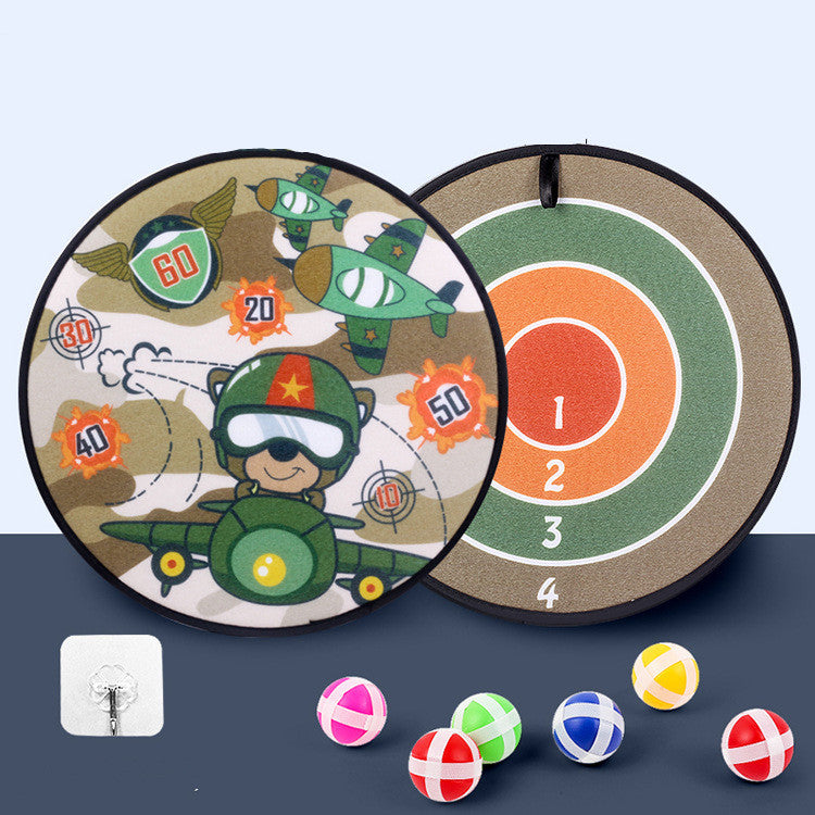 Spot Wholesale Children's Sticky Ball Dart Board Cartoon Fun Dart Board Plus Velvet A Variety Of Creative Cartoon 16155197824