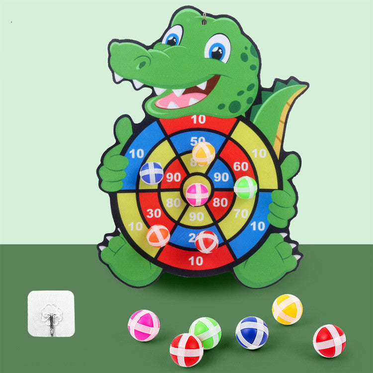 Spot Wholesale Children's Sticky Ball Dart Board Cartoon Fun Dart Board Plus Velvet A Variety Of Creative Cartoon 16155197826