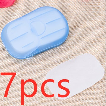New Convenient Boxed Disposable Mini Soap Tablets For Travel Use 1615552396839