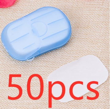 New Convenient Boxed Disposable Mini Soap Tablets For Travel Use 1615552396859