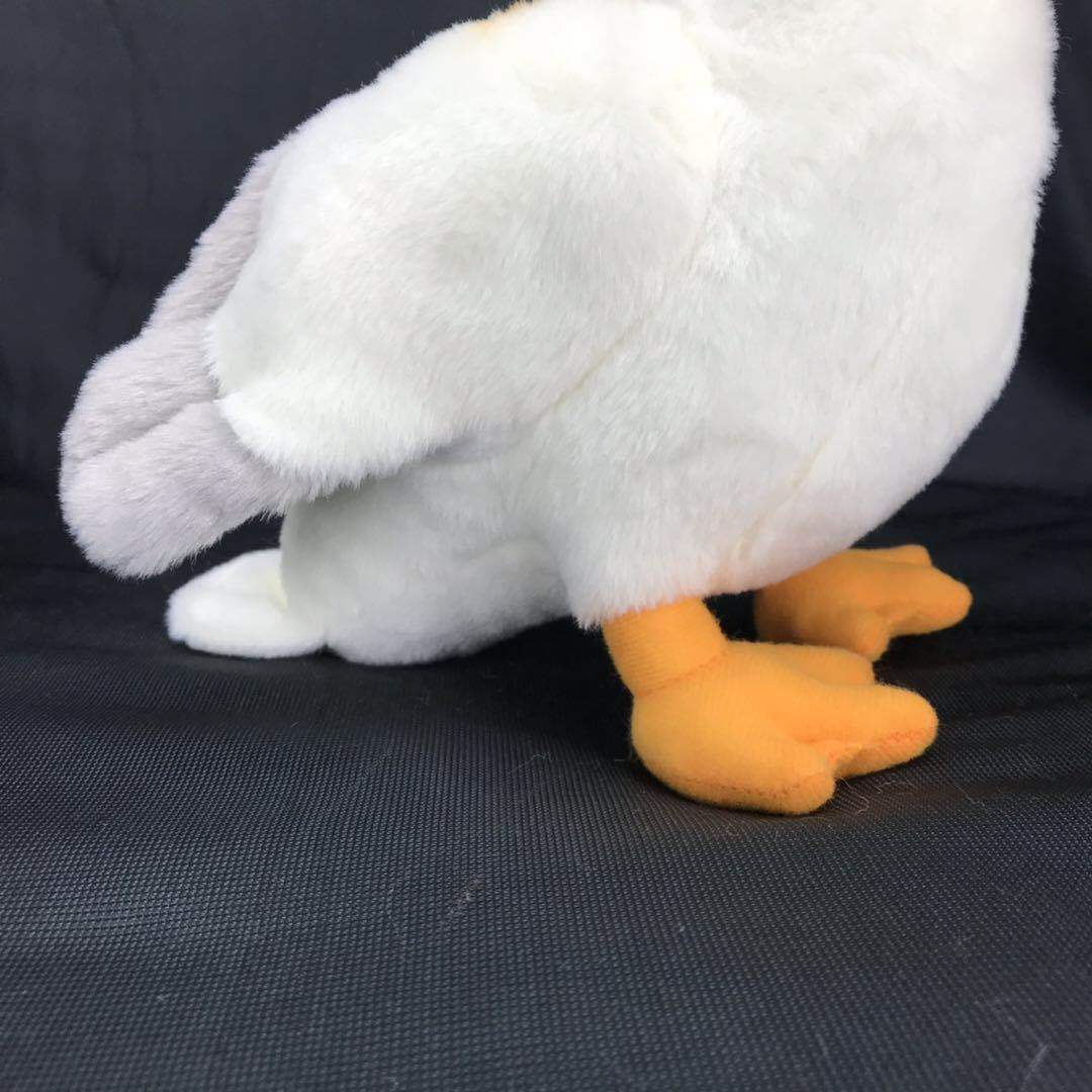 Simulation Long-Beaked Personality Bird Plush Doll Dipping Fish Pelican Plush Toy 1615810973179