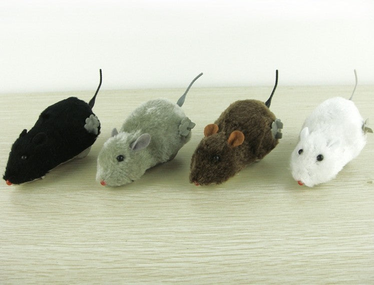 Clockwork Spring Power Plush Mouse 1615947443245