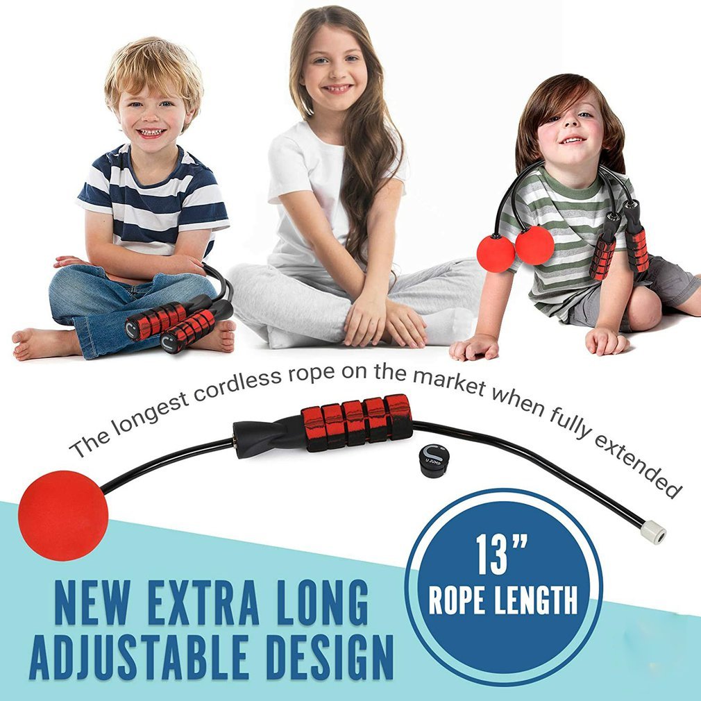 Creative Ropeless Adjustable Jump Rope Weighted Cordless Skipping Rope 1616151674605