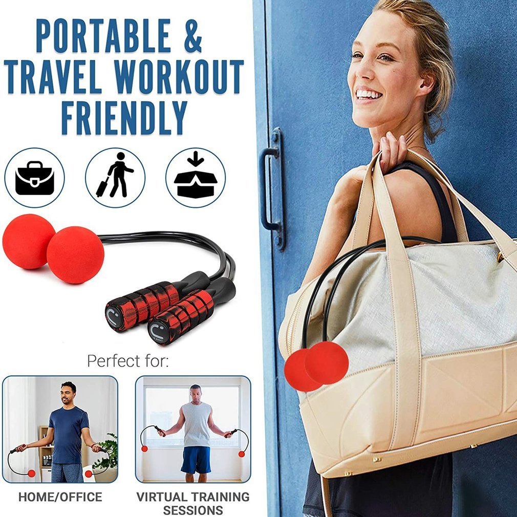 Creative Ropeless Adjustable Jump Rope Weighted Cordless Skipping Rope 1616151674612