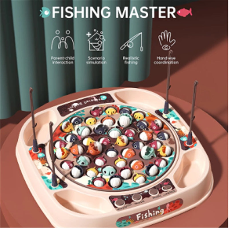 Simulation Baby Fishing Toy Children's Electric Rotating 1616567753865