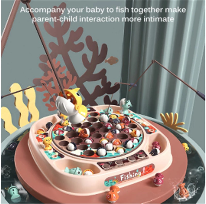 Simulation Baby Fishing Toy Children's Electric Rotating 1616567753899