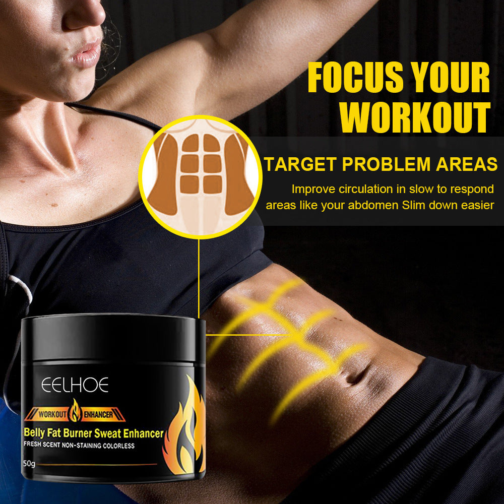Abdominal Fat Burning Enhancer Vest Line Fitness Shaping Cream 1616912759548