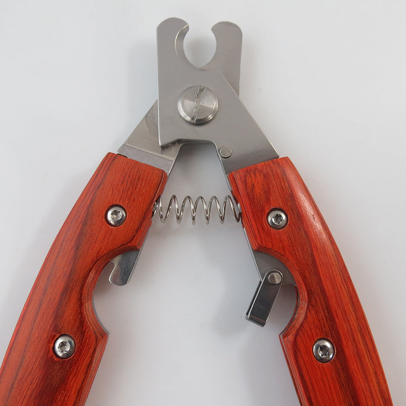 Pet Nail Clippers Set With Wooden Handle Dog Nail Clippers 1617070014539
