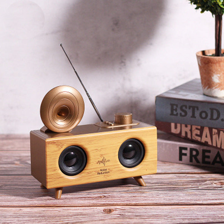 Home Wireless Horn Flower Bluetooth Speaker 1617179663216
