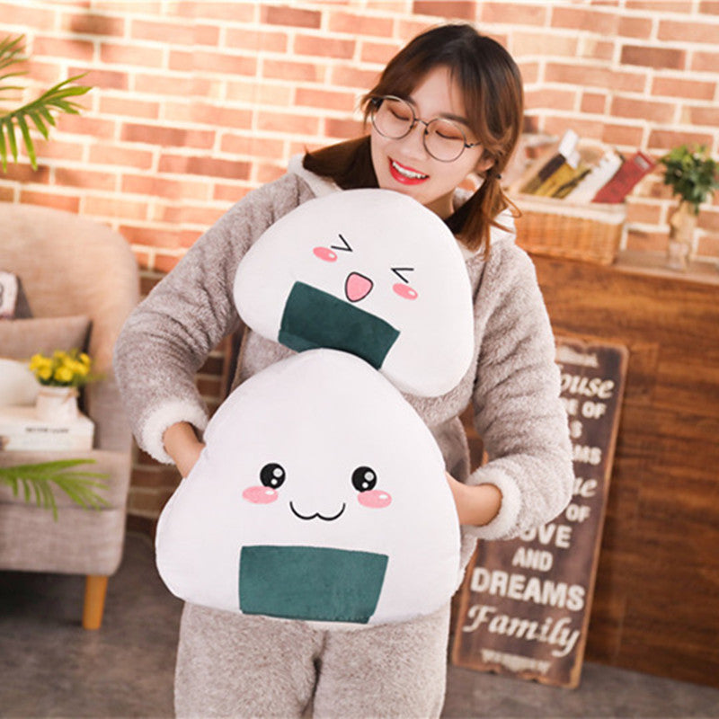 Cartoon Anime Rice Ball Plush Toy Plush Doll Large Sleeping Pillow Ragdoll Doll Children's Day Gift 1617243795188