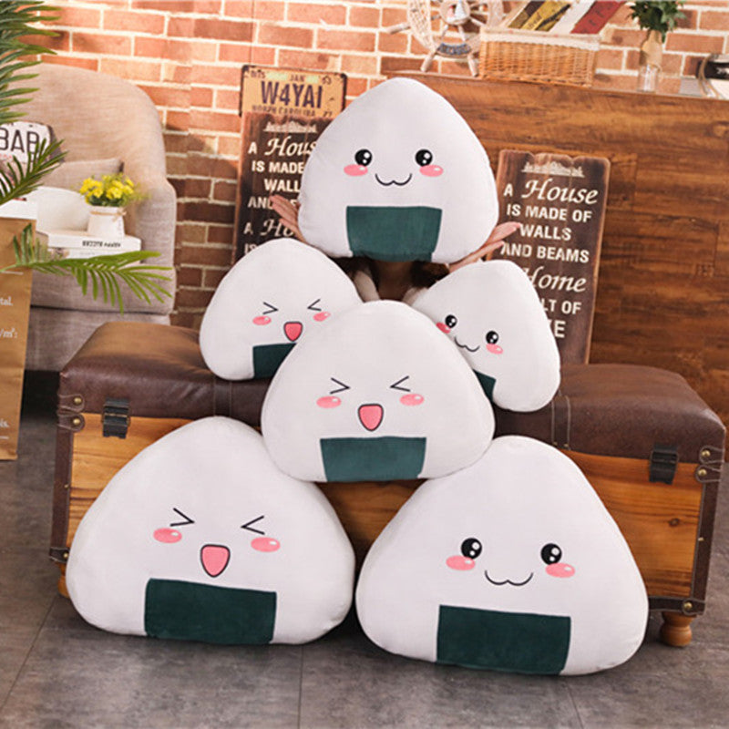 Cartoon Anime Rice Ball Plush Toy Plush Doll Large Sleeping Pillow Ragdoll Doll Children's Day Gift 1617243795344