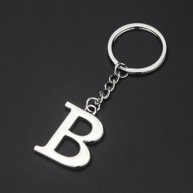 English Alphabet Keychain Keychain Personal Name Letter Pendant 1617333040107