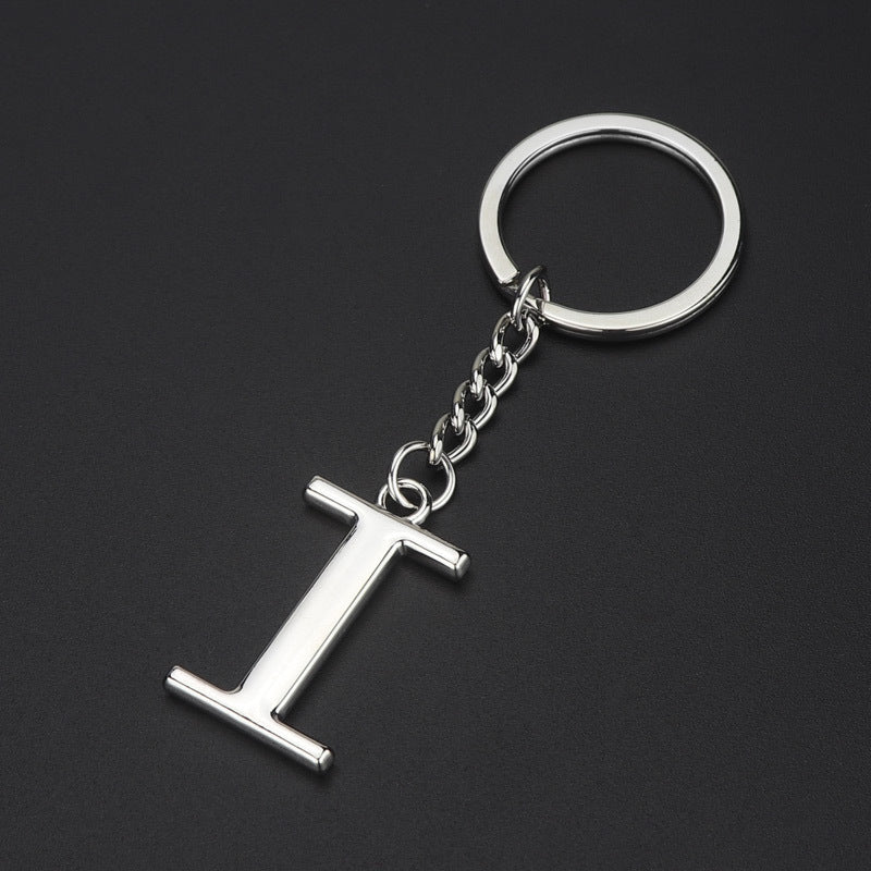English Alphabet Keychain Keychain Personal Name Letter Pendant 1617333040683
