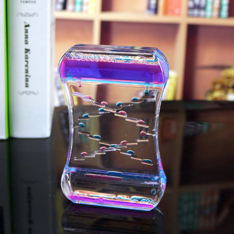Creative Cruise Fluid Liquid Hourglass Quicksand Timer 2024 Ins Living Room Office Ornaments Desk Table Decorations Home Deco