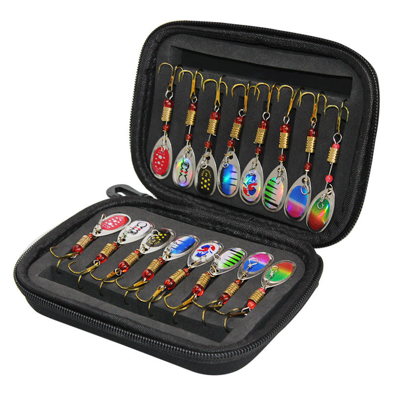 Rotating Composite Sequin Set Fly Hook Fishing Bait Small Bag External Bag Fishing Tackle Bag 1617617241573