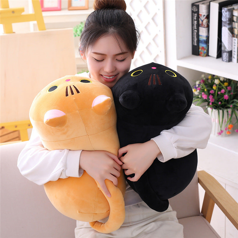 Cute Fat Cat Plush Doll Soft Cute Cat Rag Doll Doll 1617690287960