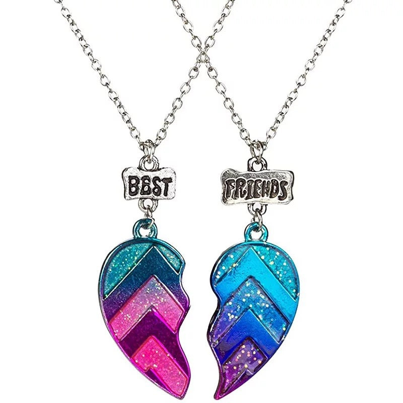 New Product Two-In-One Love Children's Necklace 1617939849004