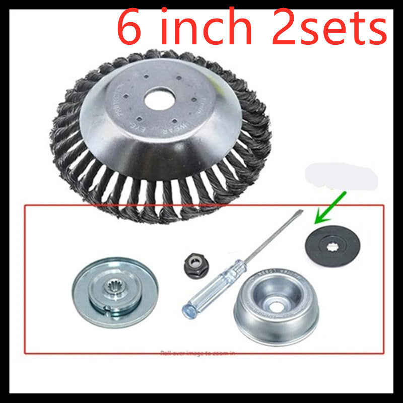 Lawn Mower Head Twist Wire Bowl Wire Rust Removal 1618061858867