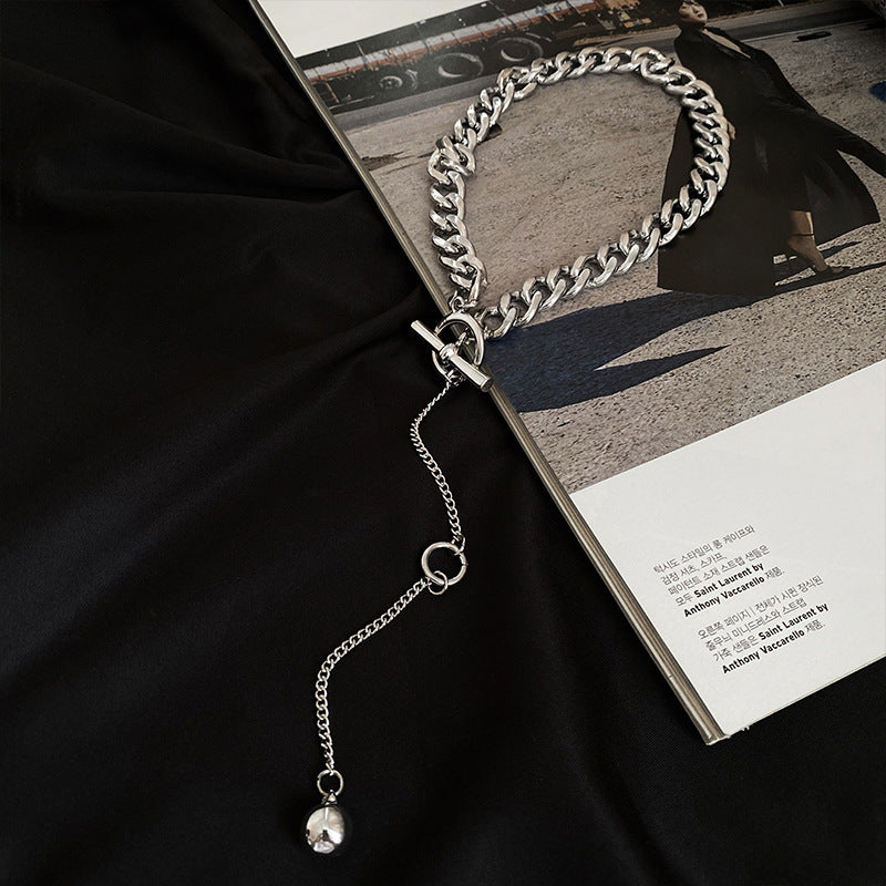 Necklace Female Ins Hip Hop Long Trendy Net Red Cold Wind 1618196085044