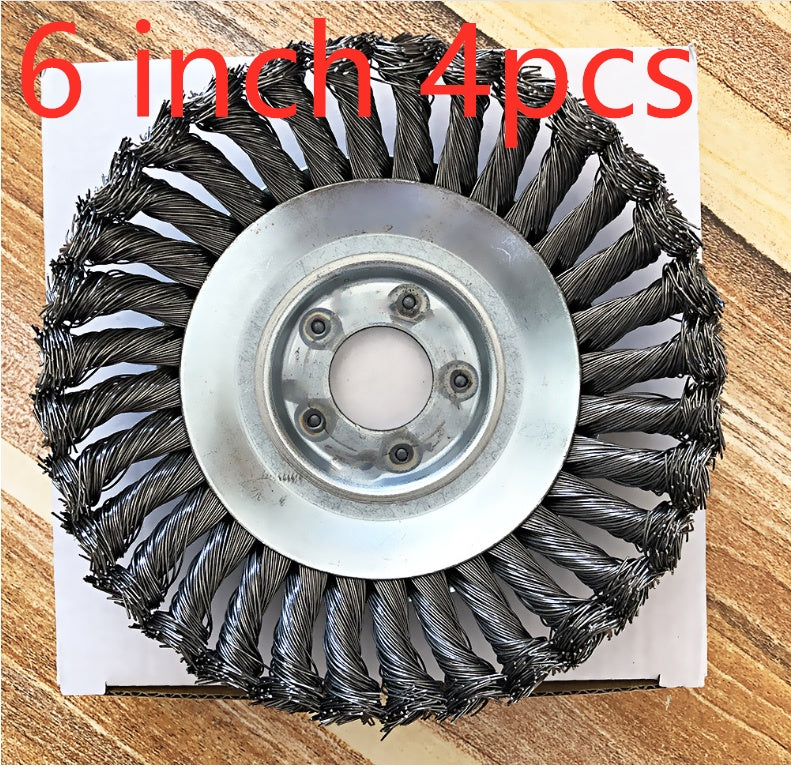 Lawn Mower Head Twist Wire Bowl Wire Rust Removal 1618236572902